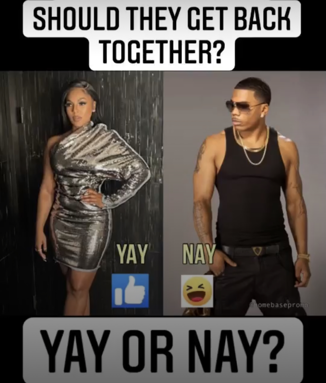#YayorNayWednesday: Should Nelly and Ashanti get back together?
